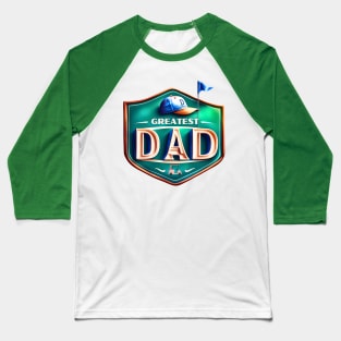 Hole in One Dad Baseball T-Shirt